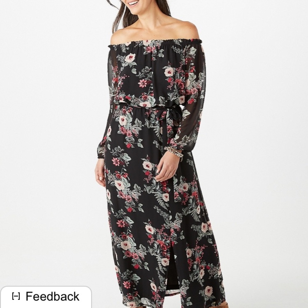 Jones Nee York on or off the shoulder dress